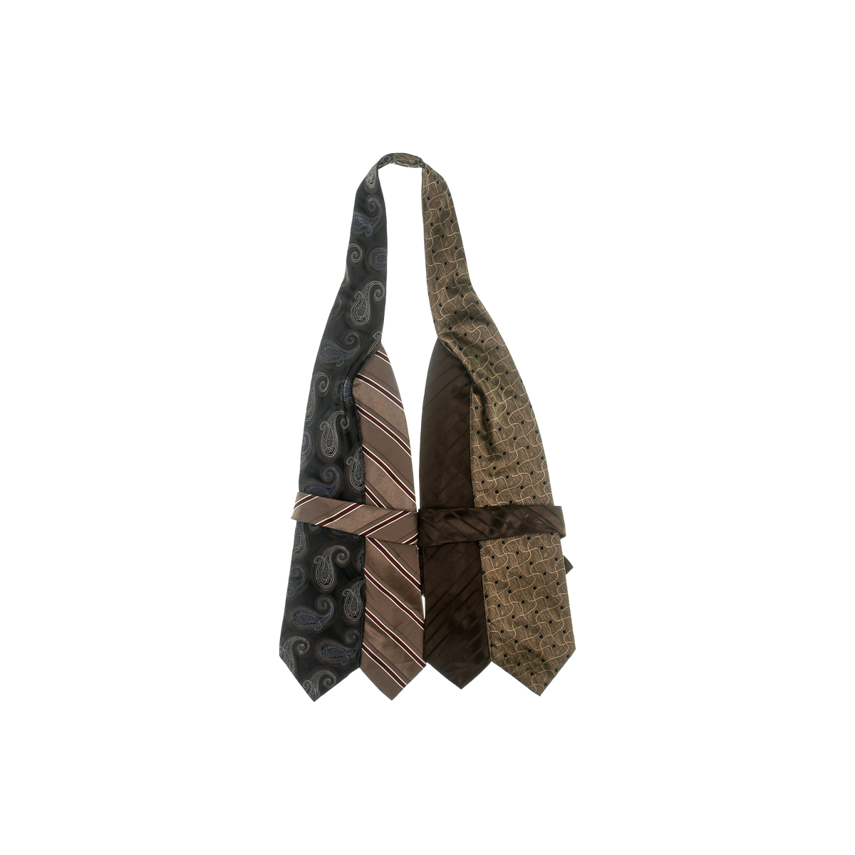 Brown Tie Halter Top