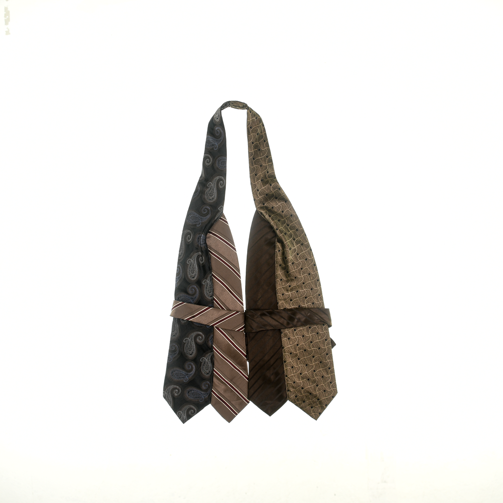 Brown Tie Halter Top
