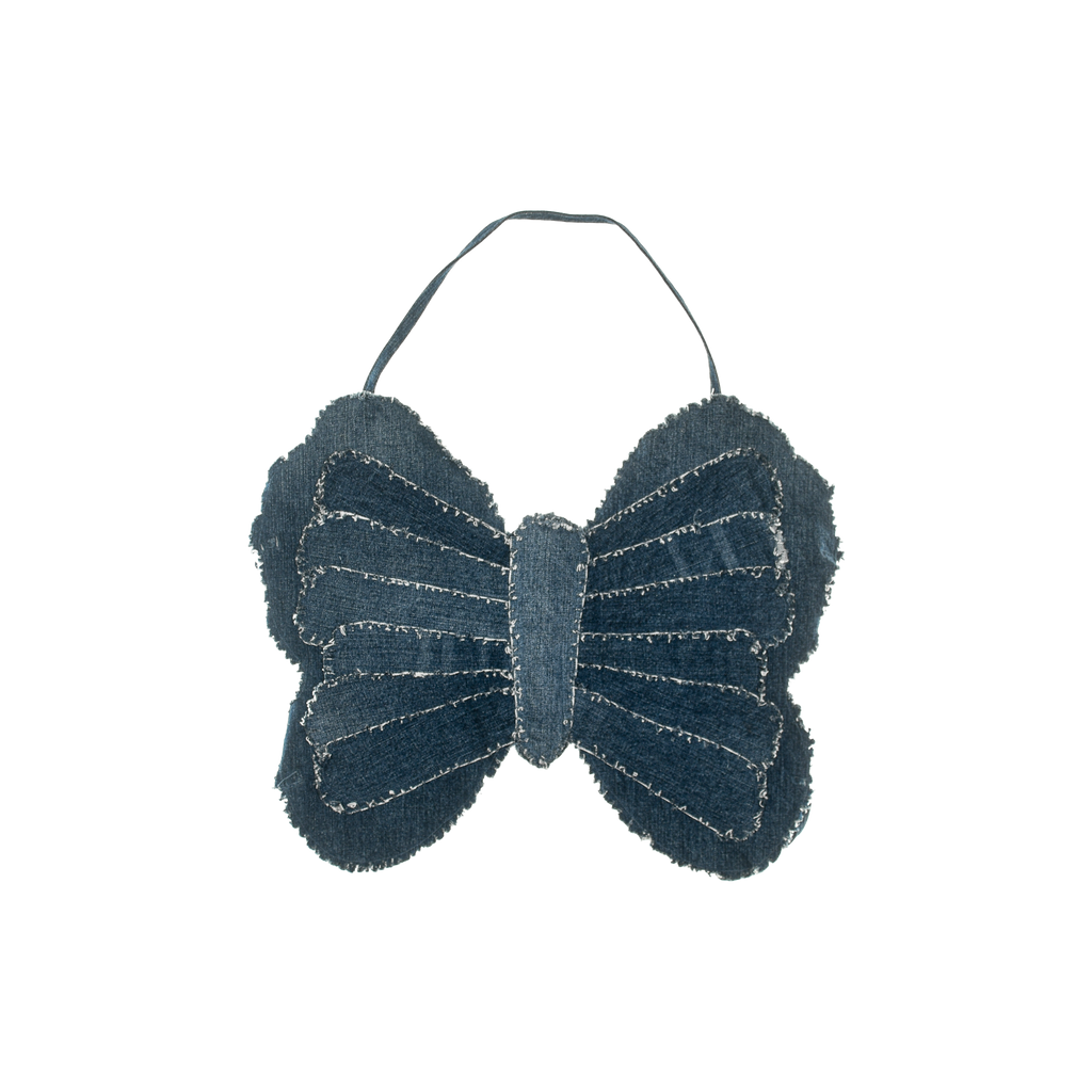 Metamorpha Denim Tie Corset