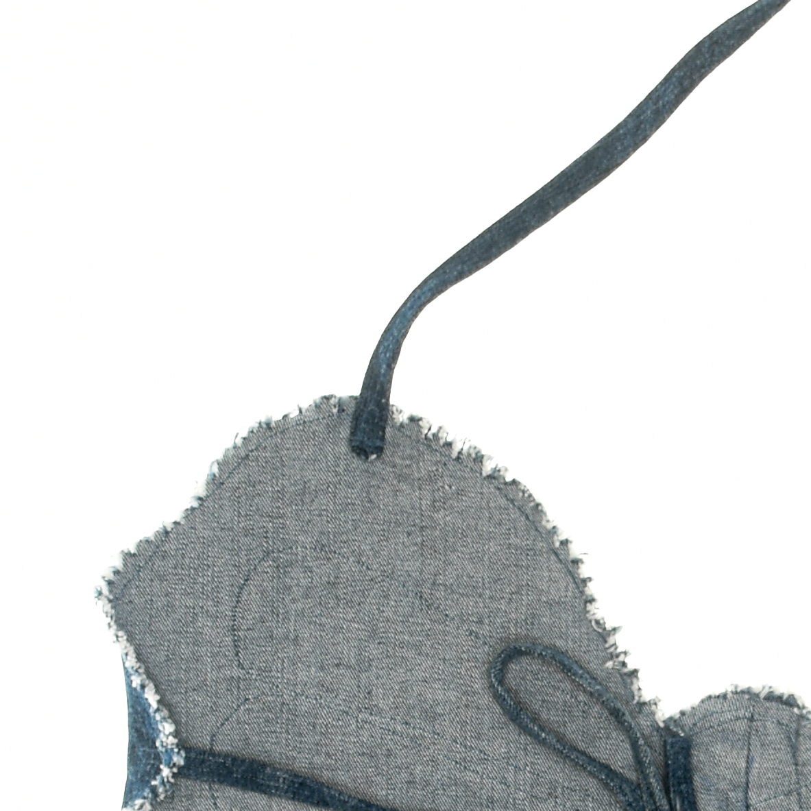 Metamorpha Denim Tie Corset