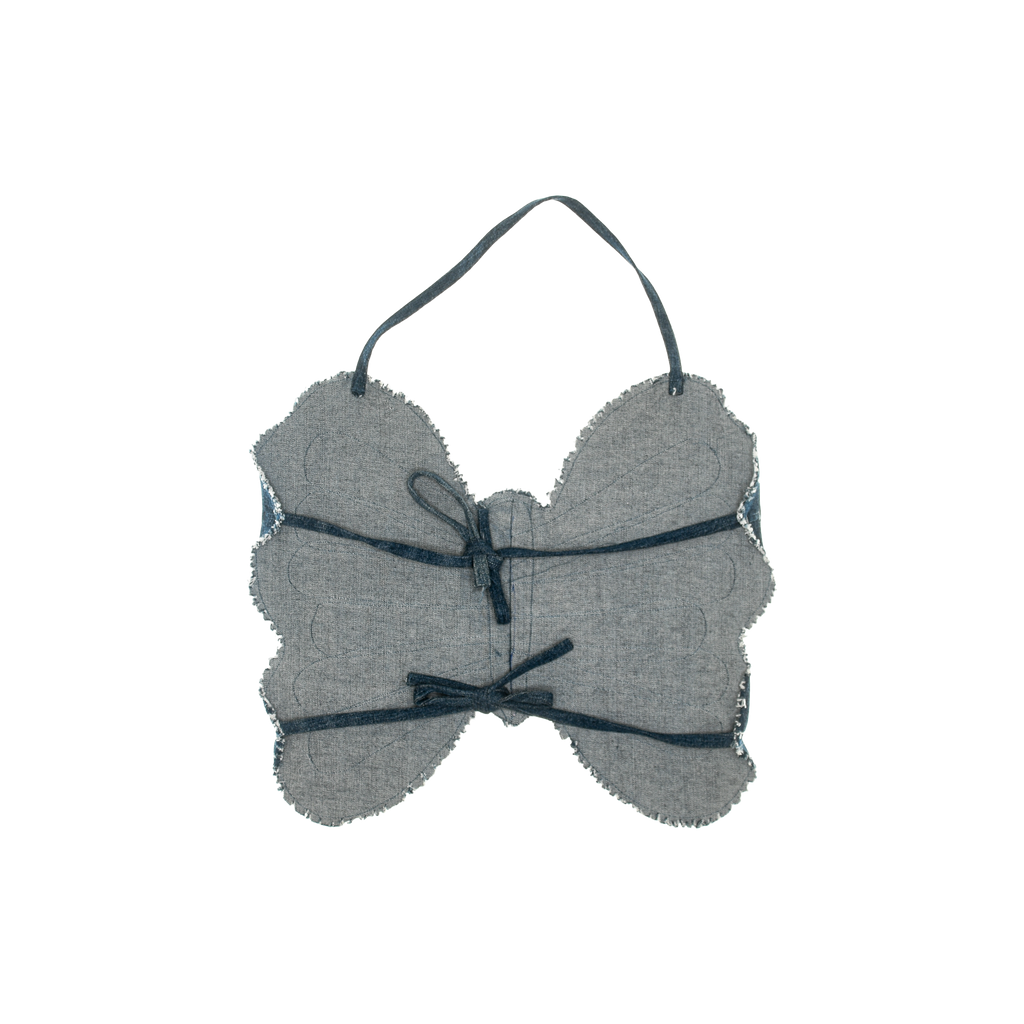 Metamorpha Denim Tie Corset