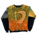 Kokopelli Flute Player Full Tapestry Pullover