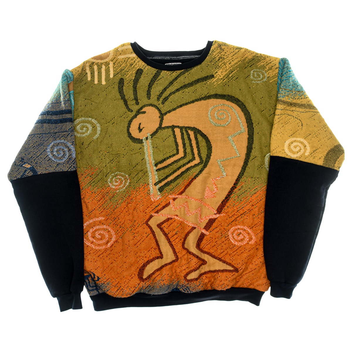 Kokopelli Flute Player Full Tapestry Pullover