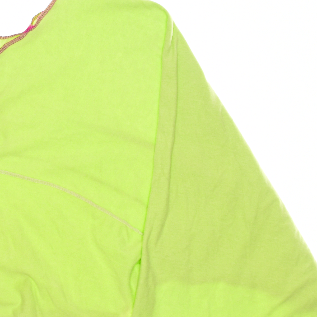 Lime Green Reversible Crop Top