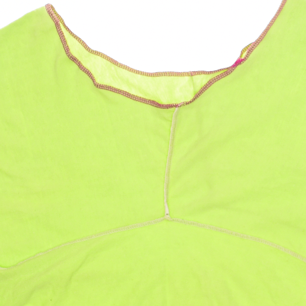 Lime Green Reversible Crop Top