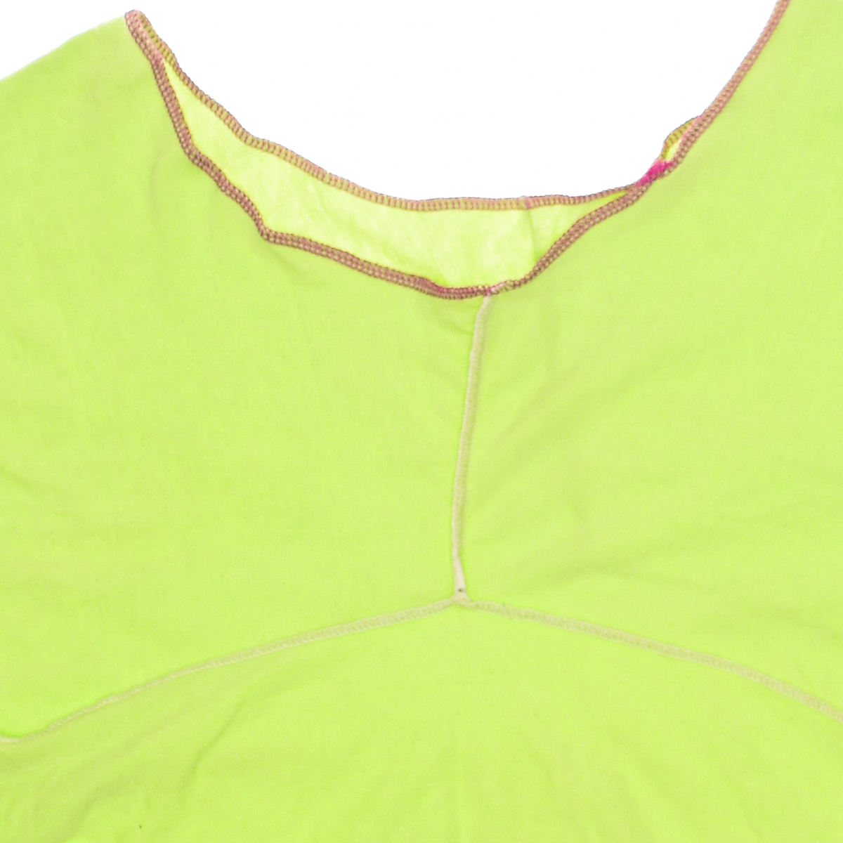 Lime Green Reversible Crop Top