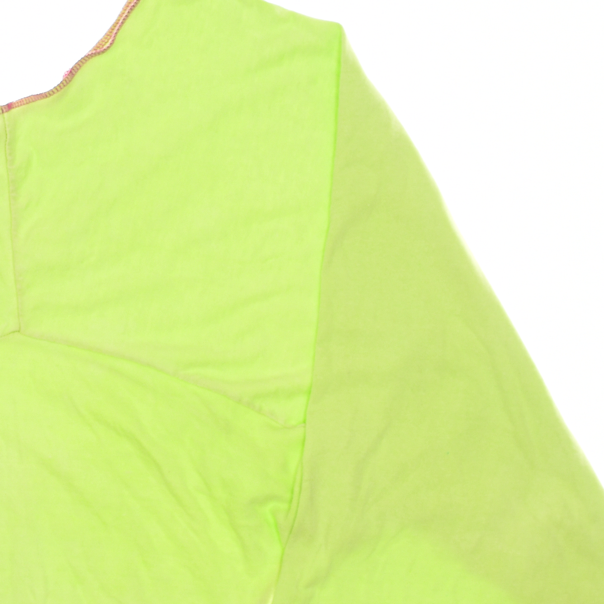 Lime Green Reversible Crop Top