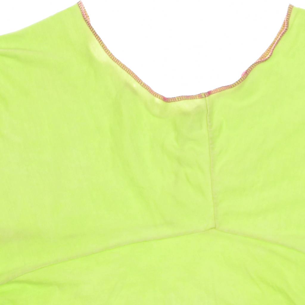 Lime Green Reversible Crop Top