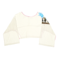 Western Scene Graphic Reversible Crop Top