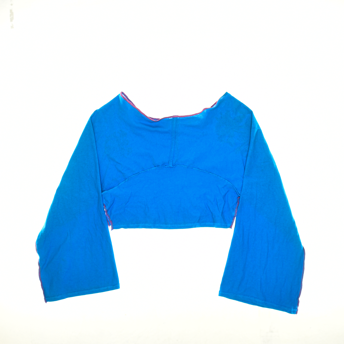 St. Augustine, FL Tourist Blue Reversible Crop Top