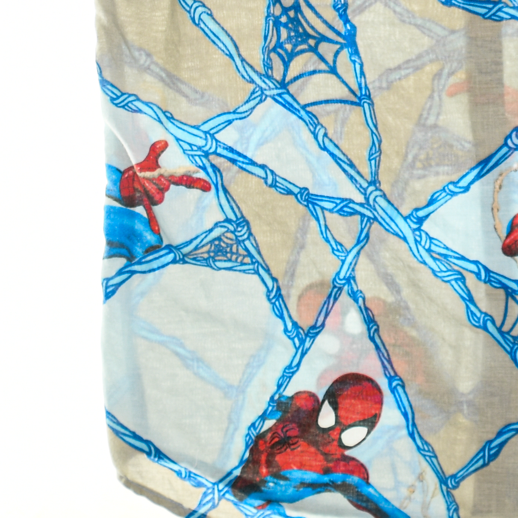 Spiderman Comic Bedsheet Button Up