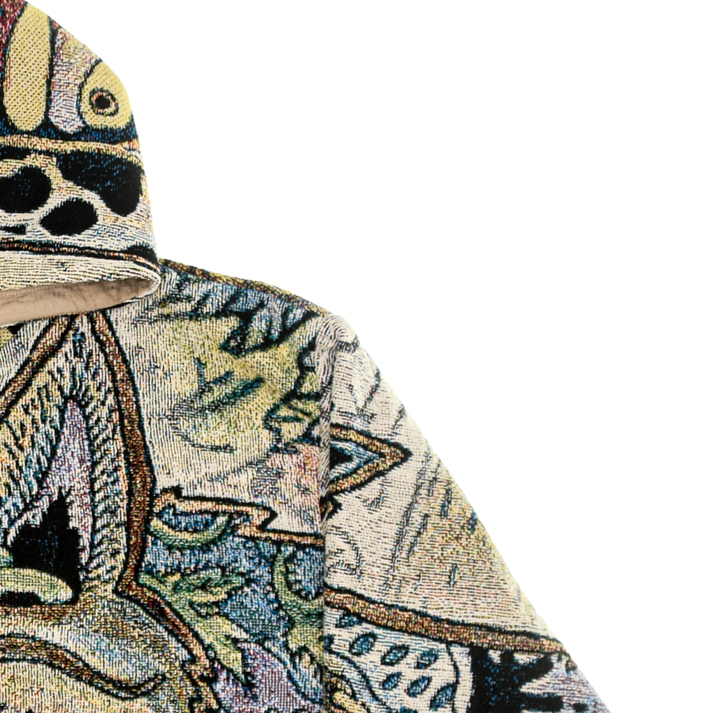 Artistic Forest Animals Double Tapestry Zip Through