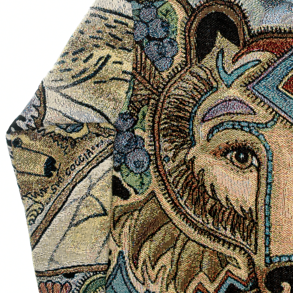 Artistic Forest Animals Double Tapestry Zip Through