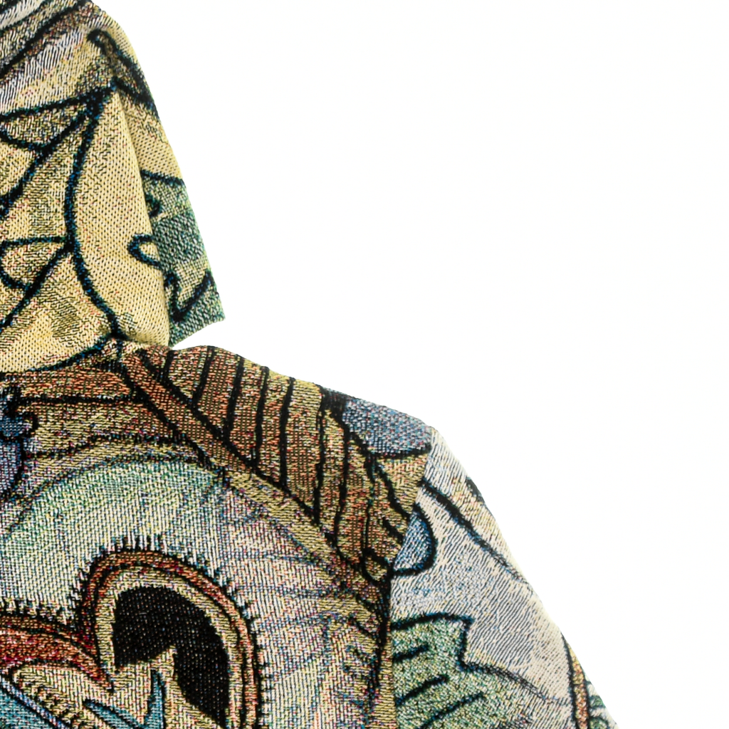 Artistic Forest Animals Double Tapestry Zip Through