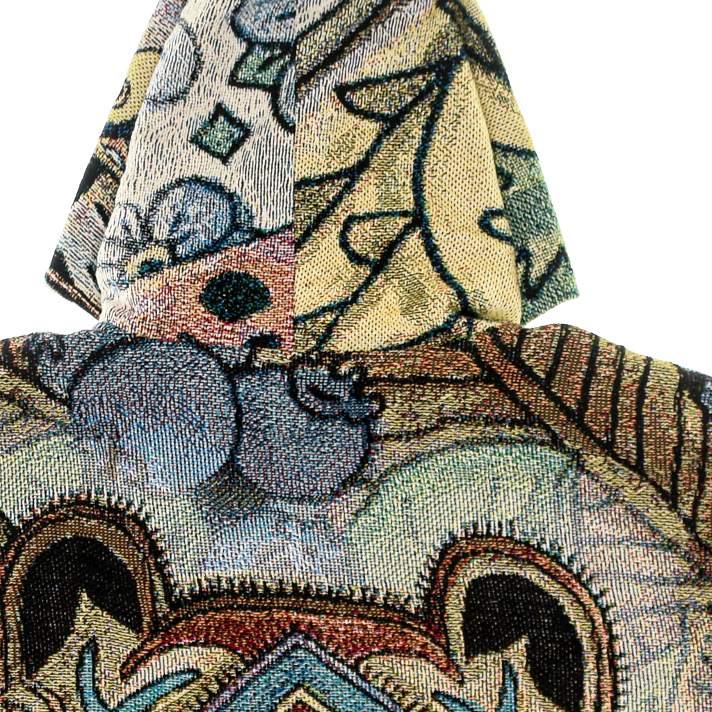 Artistic Forest Animals Double Tapestry Zip Through