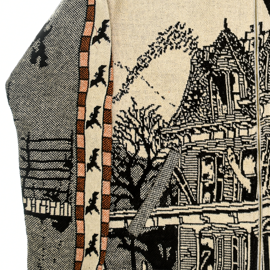 Haunted Mansion Double Tapestry Zip Through