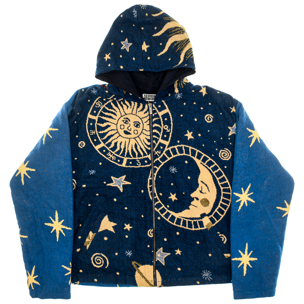 Celestial Sky Double Tapestry Zip Through