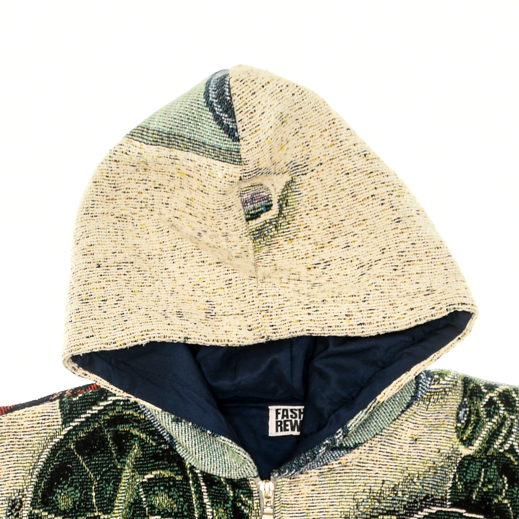 Seat Turtles and Beach Scene Heritage Tapestry Coat