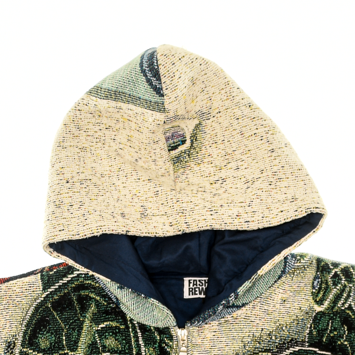 Seat Turtles and Beach Scene Heritage Tapestry Coat
