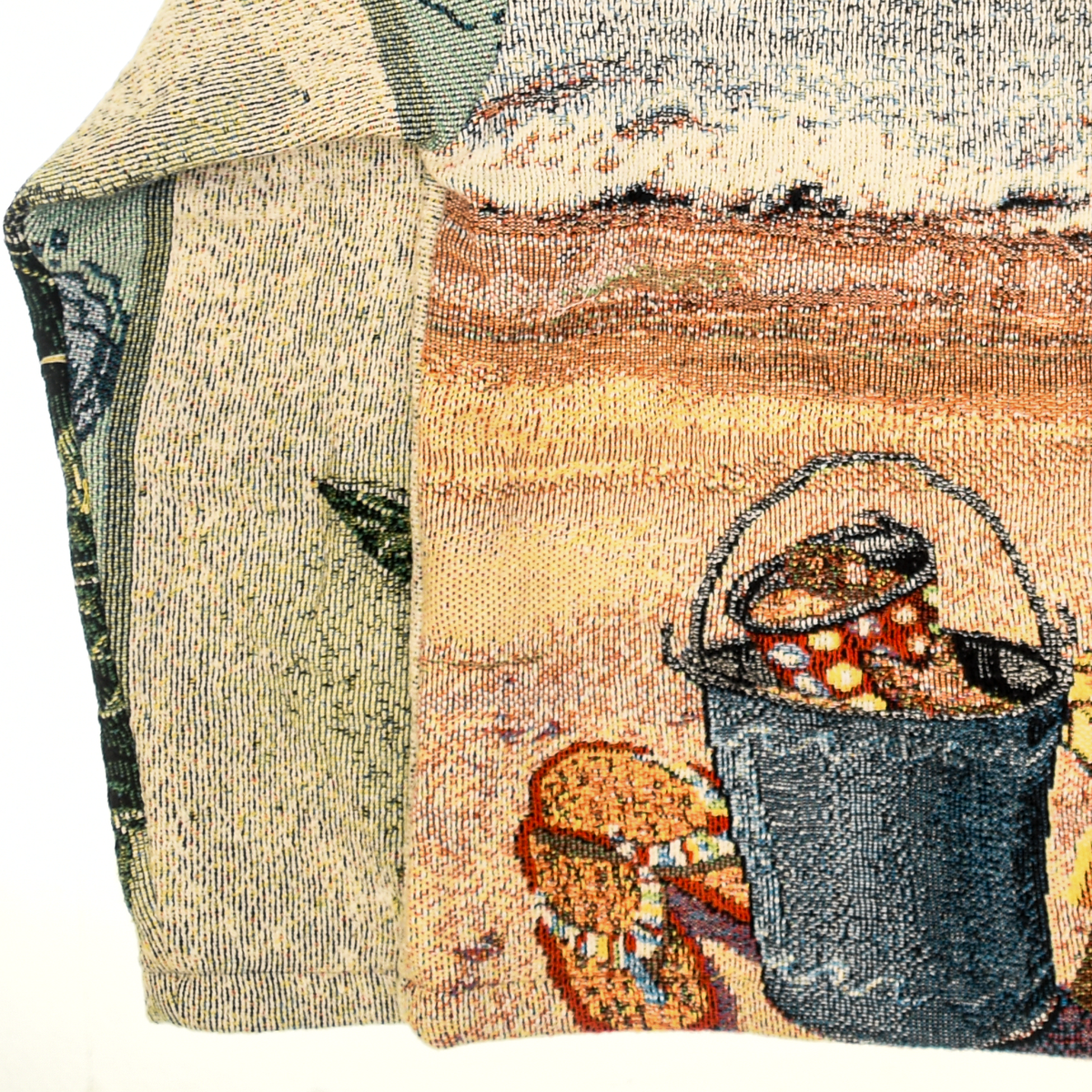 Seat Turtles and Beach Scene Heritage Tapestry Coat