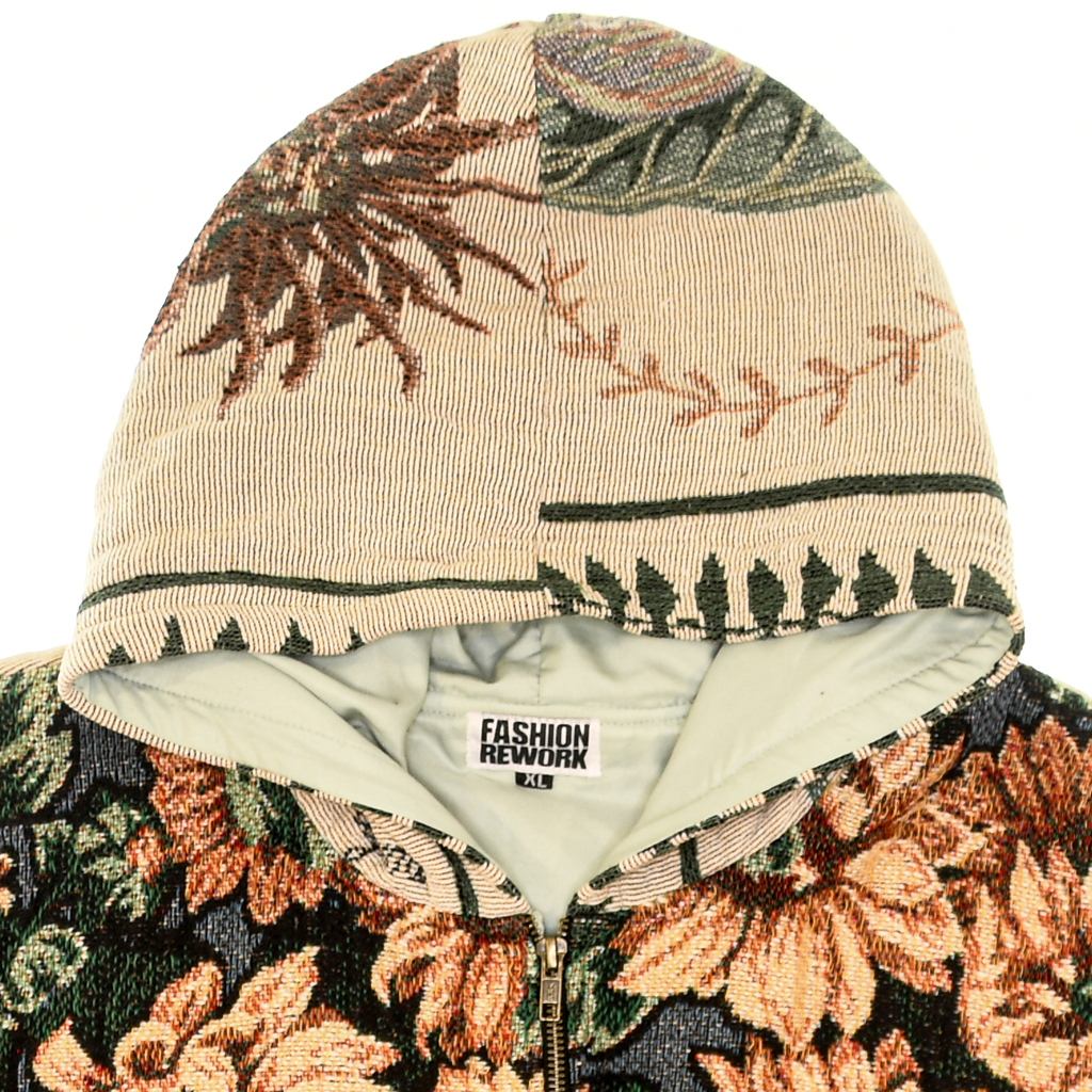 Sunflower Patch Double Tapestry Zip Through