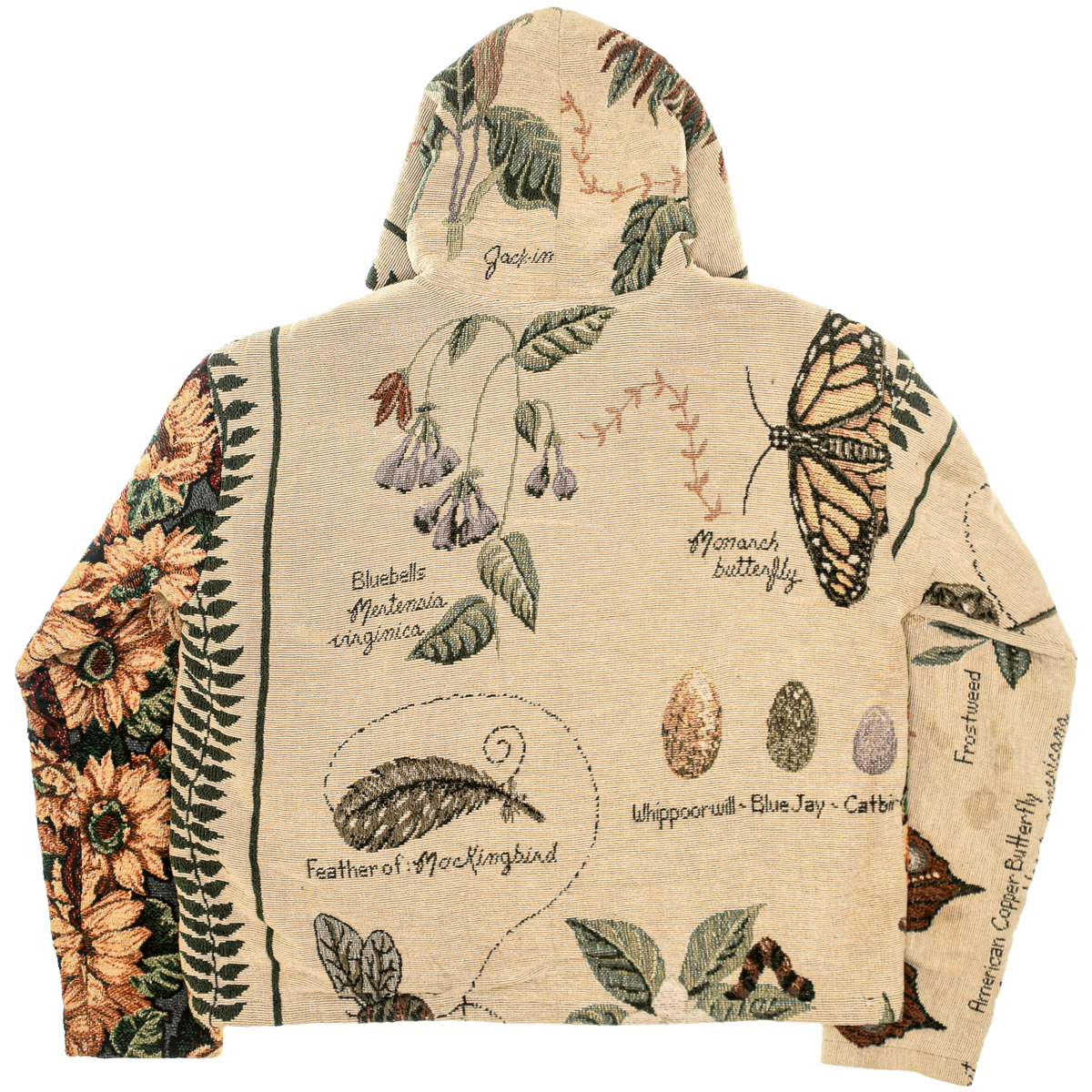 Sunflower Patch Double Tapestry Zip Through