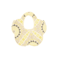 Yellow Mosaic Flower Quilt Purse