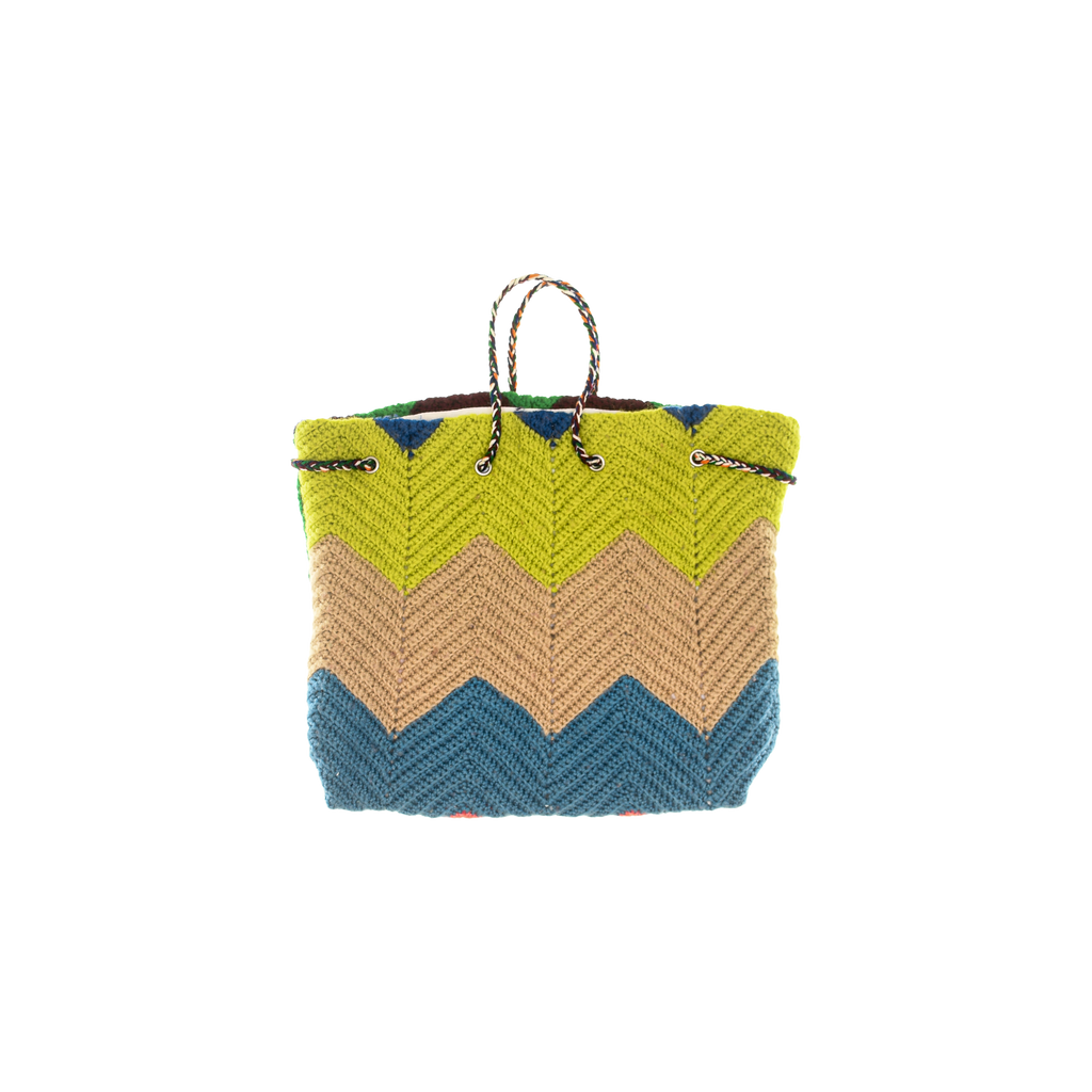 Colorful Crochet Cross Body Purse