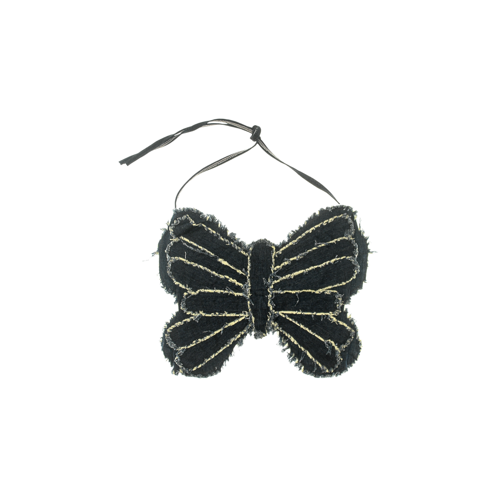 Metamorpha Denim Tie Corset