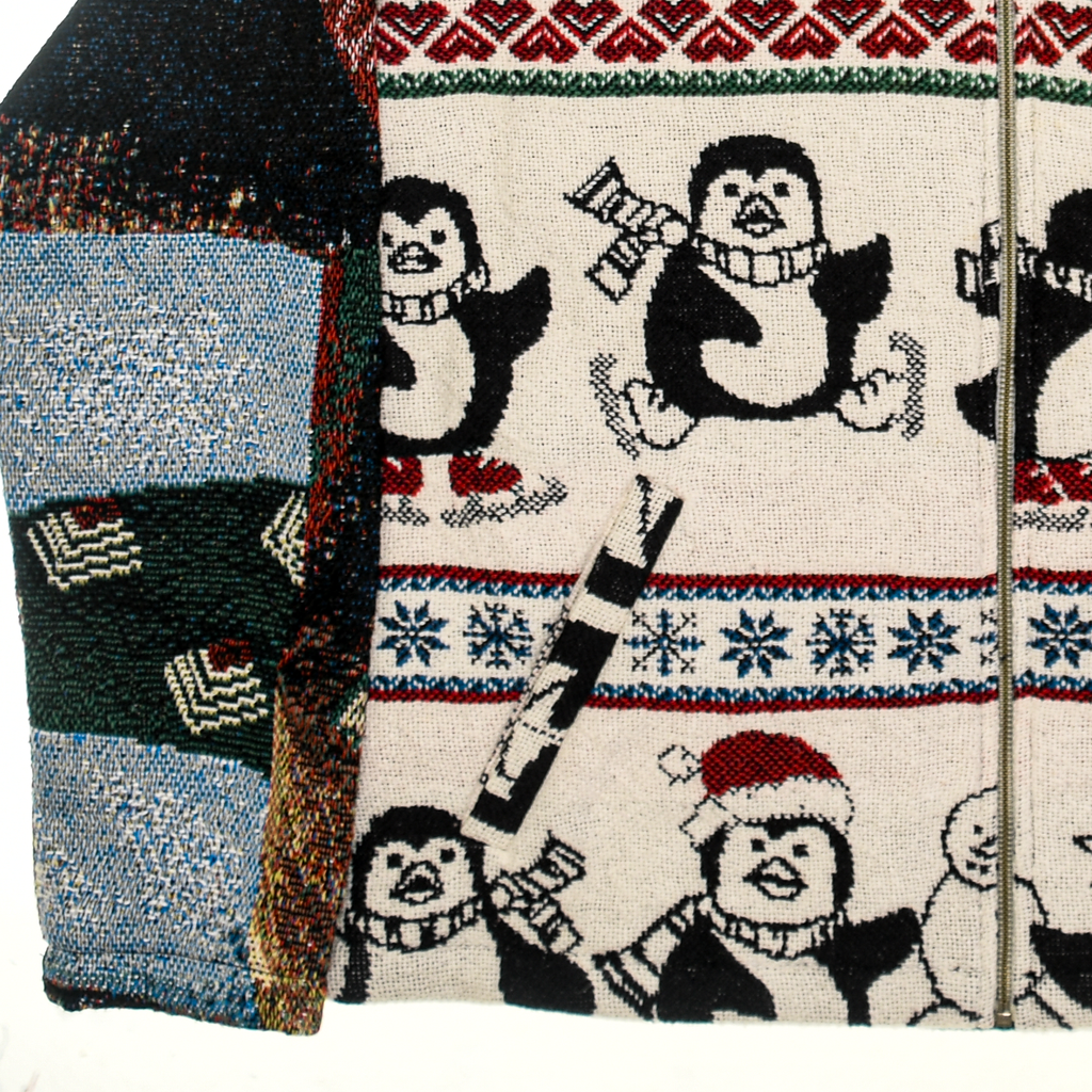 Chevy Chase Penguin Christmas Vacation Double Zip Through