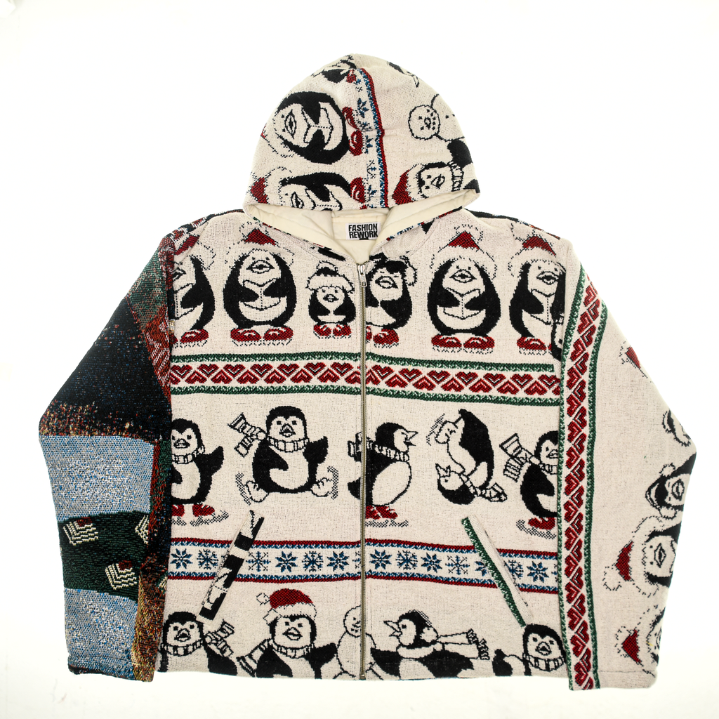 Chevy Chase Penguin Christmas Vacation Double Zip Through