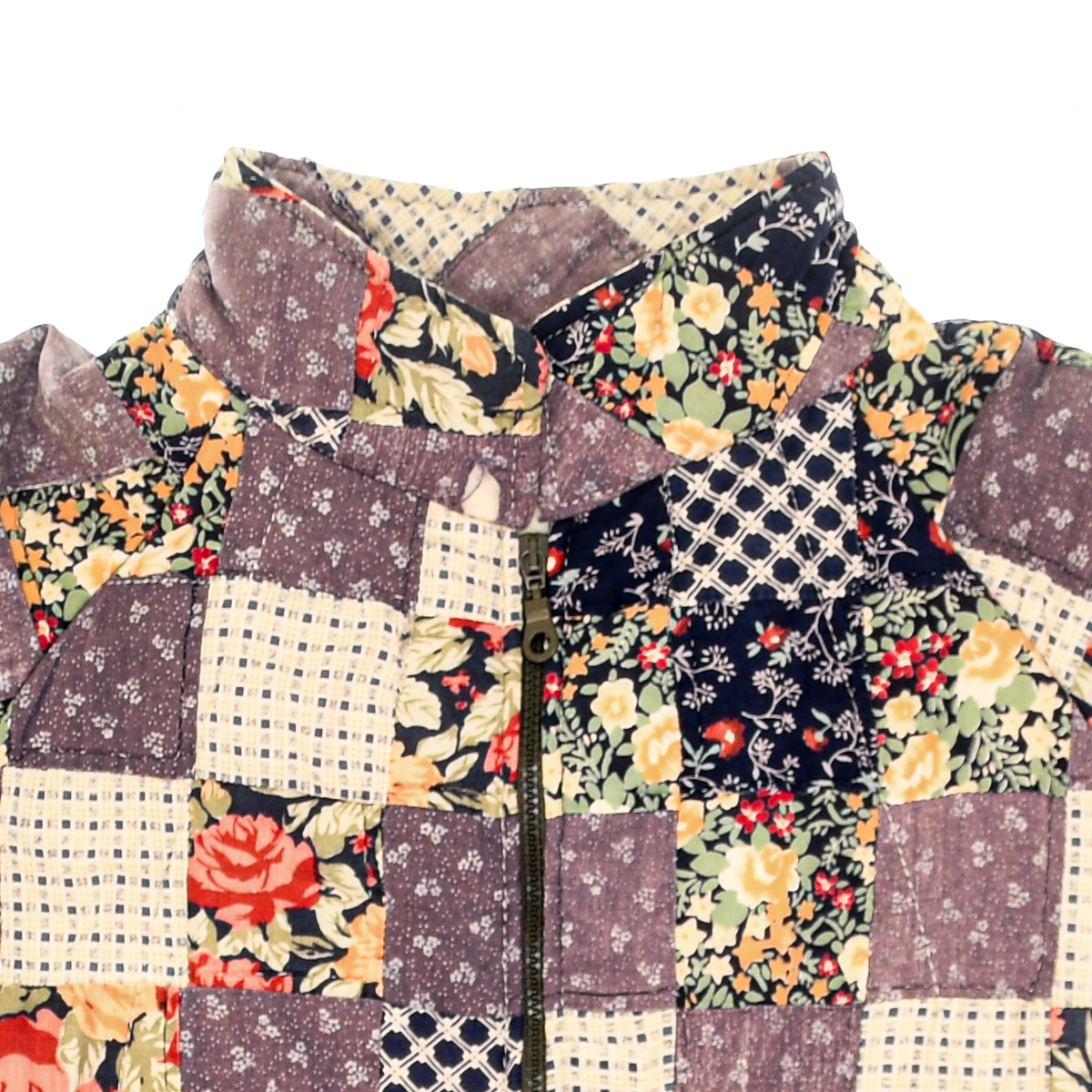 Purple Patchwork Classic Quilt Bomber