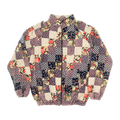 Purple Patchwork Classic Quilt Bomber