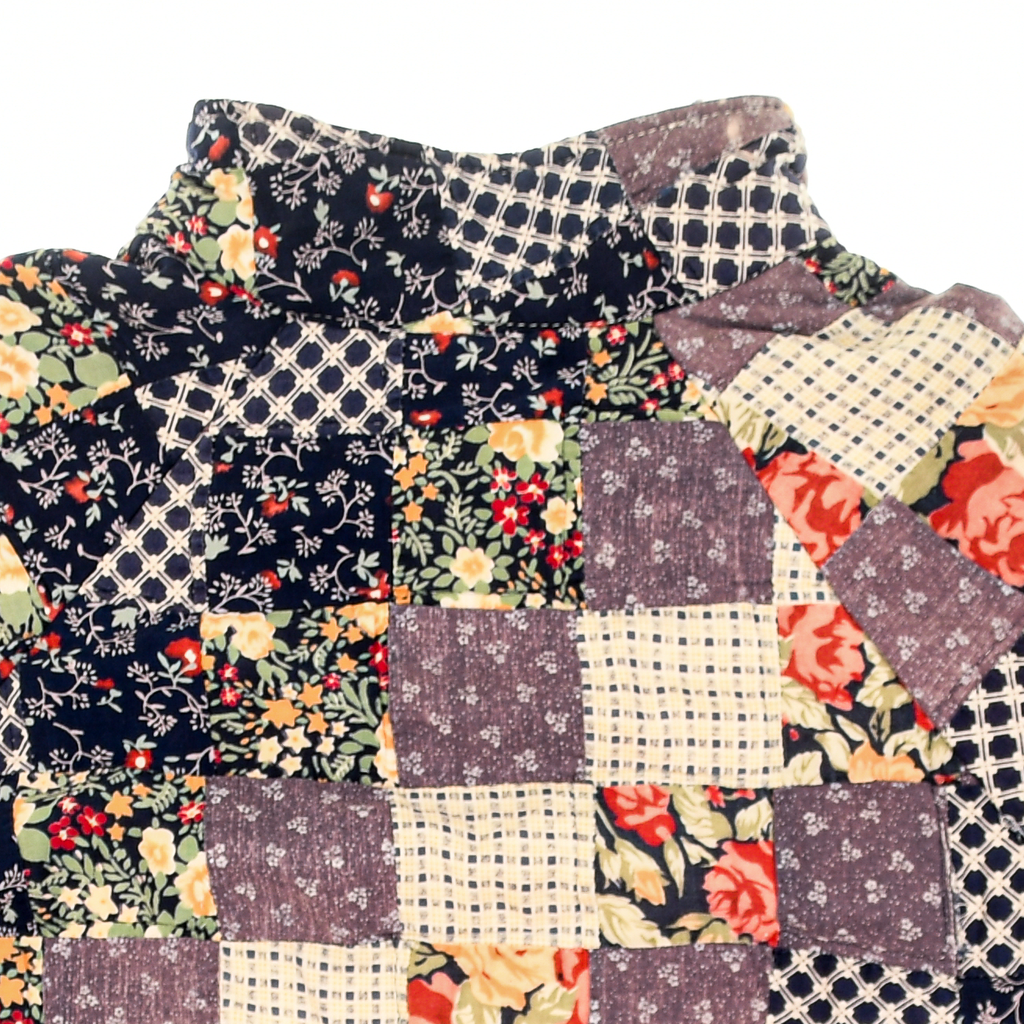 Purple Patchwork Classic Quilt Bomber
