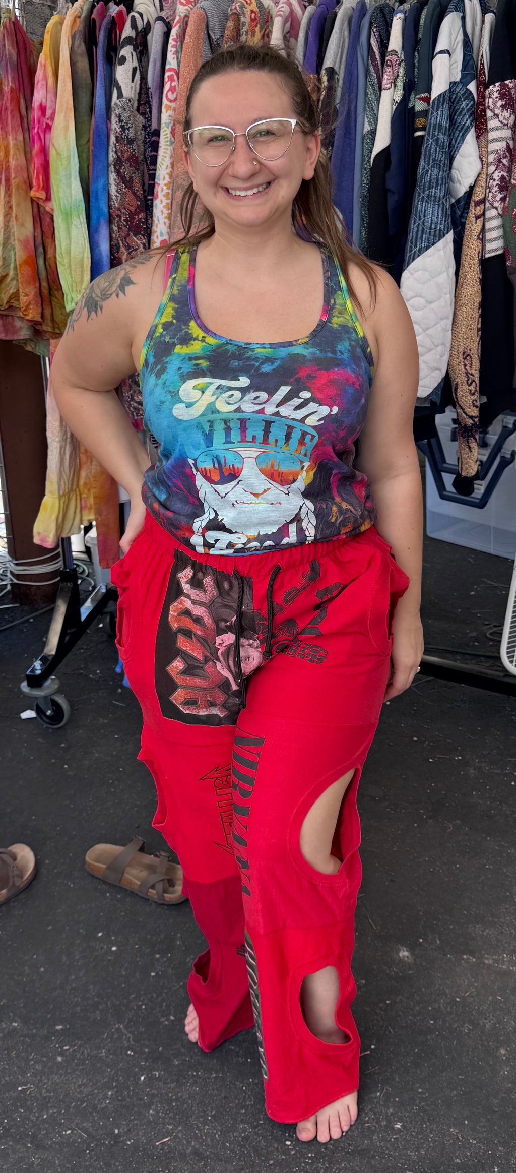 Classic Band Tee Pants